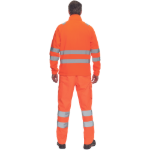 Obrázok z Cerva ALMERIA HV Pánska fleecová mikina oranžová