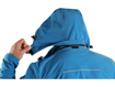 Obrázok z CXS STRETCH Pánska softshellová bunda stredne modrá 