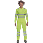 Obrázok z Cerva LUGO HV Pánska polokošeľa žltá