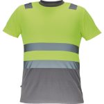 Obrázok z Cerva MONZON HV Pánske tričko žlté / šedé