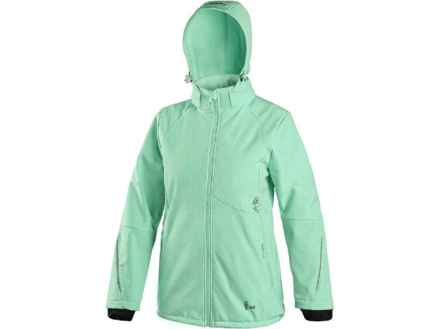 Obrázok z CXS NEVADA Detská softshellová bunda mátová 