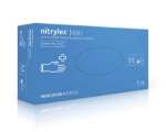 Obrázok z MERCATOR nitrylex® basic blue jednorázové rukavice