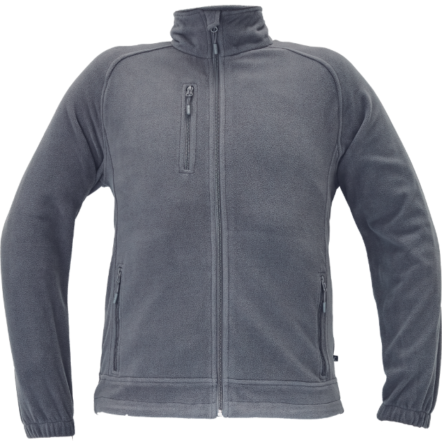 Obrázok z Cerva BHADRA Pánska fleecová bunda šedá