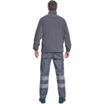 Obrázok z Cerva BHADRA Pánska fleecová bunda šedá