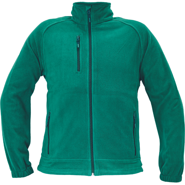 Obrázok z Cerva BHADRA Pánska fleecová bunda zelená