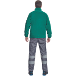 Obrázok z Cerva BHADRA Pánska fleecová bunda zelená