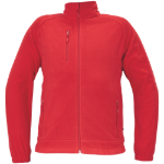 Obrázok z Cerva BHADRA Pánska fleecová bunda červená