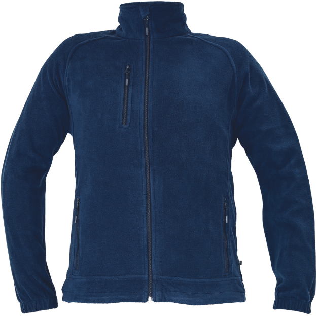 Obrázok z Cerva BHADRA Pánska fleecová bunda navy