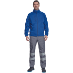 Obrázok z Cerva BHADRA Pánska fleecová bunda modrá