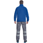 Obrázok z Cerva BHADRA Pánska fleecová bunda modrá