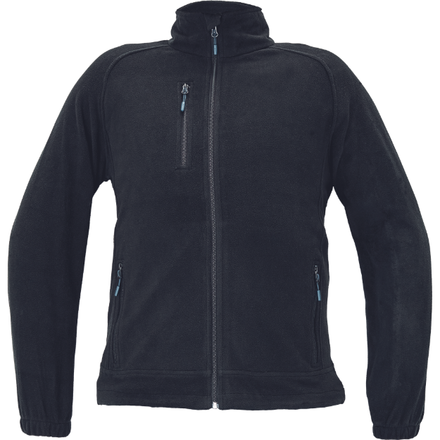 Obrázok z Cerva BHADRA Pánska fleecová bunda čierna