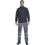 Obrázok z Cerva BHADRA Pánska fleecová bunda čierna