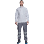 Obrázok z Cerva BHADRA Pánska fleecová bunda biela