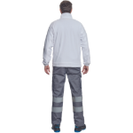 Obrázok z Cerva BHADRA Pánska fleecová bunda biela