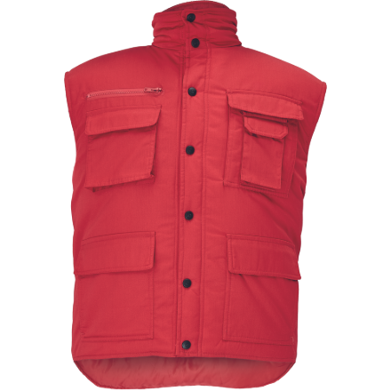 Obrázok z Cerva TRITON Pracovná zateplená vesta červená