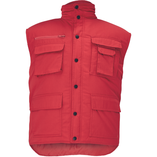 Obrázok z Cerva TRITON Pracovná zateplená vesta červená