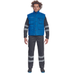 Obrázok z Cerva TRITON Pracovná zateplená vesta modrá