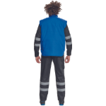 Obrázok z Cerva TRITON Pracovná zateplená vesta modrá