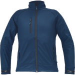 Obrázok z Cerva CHITRA Pánska softshellová bunda navy