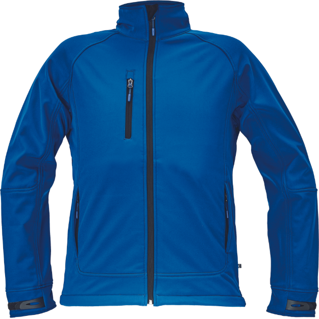 Obrázok z Cerva CHITRA Pánska softshellová bunda modrá