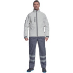 Obrázok z Cerva CHITRA Pánska softshellová bunda biela