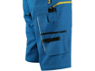 Obrázok z CXS STRETCH Pracovné kraťasy stredne modré-čierne