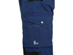 Obrázok z CXS STRETCH Pracovné nohavice s trakmi tmavo modré