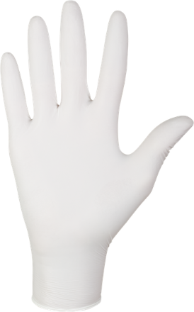 Obrázok z MERCATOR nitrylex® classic white jednorázové rukavice