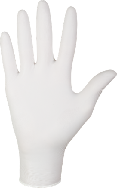 Obrázok z MERCATOR nitrylex® classic white jednorázové rukavice