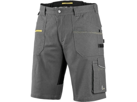 Obrázok z CXS STRETCH Pracovné kraťasy šedo - čierne