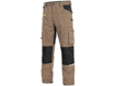 Obrázok z CXS STRETCH Pracovné nohavice béžovo-čierne