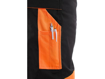 Obrázok z CXS SIRIUS BRIGHTON Pracovné nohavice čierno-oranžové