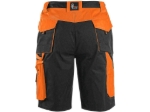 Obrázok z CXS SIRIUS BRIGHTON Pracovné kraťasy čierno-oranžové