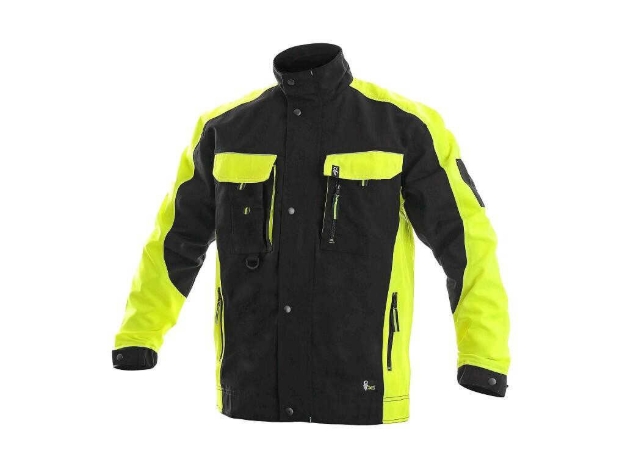 Obrázok z CXS SIRIUS BRIGHTON Montérková blúza skrátená čierno-žltá 