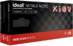 Obrázok z MERCATOR ideall® nitrile moto jednorazové rukavice