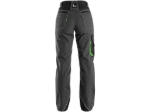 Obrázok z CXS SIRIUS AISHA Pracovné nohavice šedo-zelené