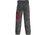 Obrázok z CXS PHOENIX CEFEUS Pracovné nohavice šedo-červené