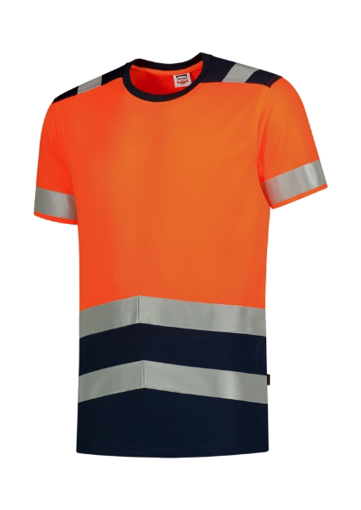 Obrázok z TRICORP T01 T-Shirt High Vis Bicolor Tričko unisex