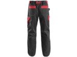 Obrázok z CXS ORION TEODOR Pracovné nohavice čierno / červená