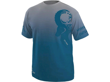 Obrázok z CXS SPORTY II Pánske športové tričko modro-šedé