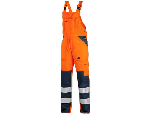 Obrázok z CXS NORWICH Reflexné nohavice s trakmi oranžovo - modré
