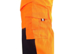 Obrázok z CXS NORWICH Reflexné nohavice s trakmi oranžovo - modré