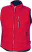 Obrázok z CRV ROSEVILLE Pracovná zateplená vesta dámska červená