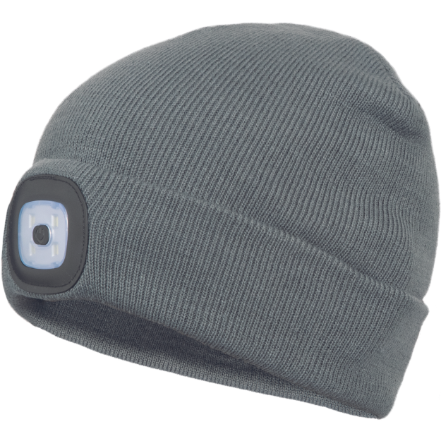 Obrázok z Cerva DEEL LED čiapka s lampou šedá