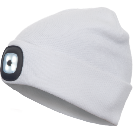 Obrázok z Cerva DEEL LED čiapka s lampou biela