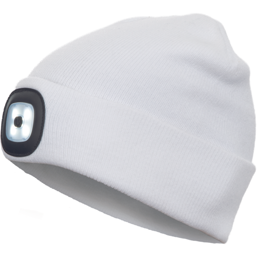 Obrázok z Cerva DEEL LED čiapka s lampou biela