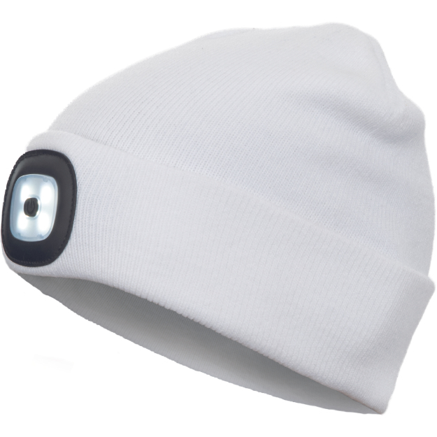 Obrázok z Cerva DEEL LED čiapka s lampou biela