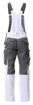 Obrázok z ARDON®SUMMER Pracovné nohavice s trakmi khaki skrátené