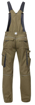 Obrázok z ARDON®SUMMER Pracovné nohavice s trakmi khaki predĺžené