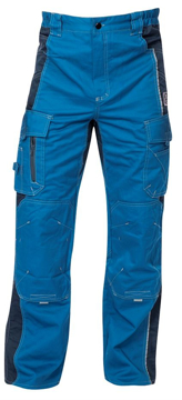 Obrázok z ARDON®VISION Pracovné nohavice do pása modrej farby predĺžené